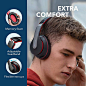 Amazon.com: Anker Soundcore Life Q10 Wireless Bluetooth Headphones, Over Ear and Foldable, Hi-Res Certified Sound, 60-Hour Playtime and Fast USB-C Charging, Deep Bass, Aux Input. Not for iPhone 11: AnkerDirect