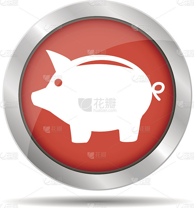 矢量储蓄罐图标