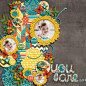 Digital Scrapbook Page Inspiration, Remember the Compliments by BellaGypsy