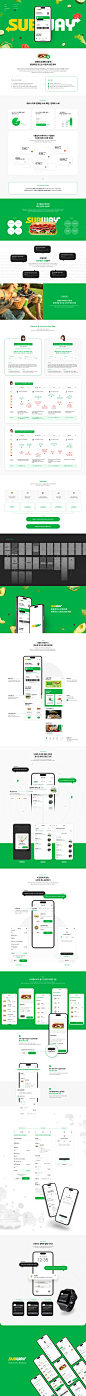 써브웨이 리디자인 : SUBWAY app redesign by 혜원 포트폴리오 - 노트폴리오