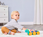 Wooden Critters Pull Toy Dino - Little Tikes ™ : Active little ones will love this traditional wooden toy with its fun design and bright colours. Find out more about Wooden Critters’ Pull Toy.