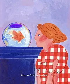 #恋物插画# 韩国插画师Bohyeon Kim喜爱用饱满浓郁色彩的铺满纸张。在这个彩色王国里诞生的女孩子们，脸颊时常挂着鲜艳的腮红。她们所在世界是蛋糕、兔子、花朵、海浪组成的少女奇异乐园，似乎活泼可爱的小精灵永远都会在这里四处飘荡✨ ​​​
ins:Namebogle ​​​​