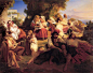 德国学院派代表欧洲宫廷画师温特哈尔特人物油画作品欣赏(8)