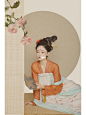 唐风仕女图写真，做一次兔年气质美人