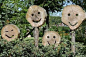 This got me thinking about ways of portraying emotions in the garden as a conversation starter... #outdoorwood