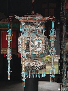 国风/古风元素参考-花瓣网|陪你做生活的设计师 | 浙江东阳卢宅珠灯