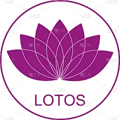 分离着色,标志,灵性,荷花,图标,简单,商务,华丽的,摆拍,模板