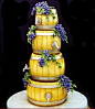 pretty cool vineyard cake