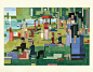 Adam Lister像素化的水彩绘画 文艺圈 展示 设计时代网-Powered by thinkdo3