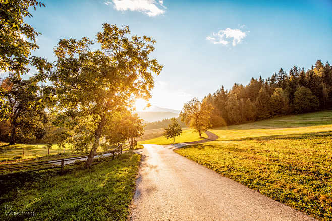 Sunset in Carinthia ...