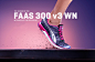 PUMA Faas 300 v3
 
一句话点评：轻量级和速度感的代名词
鞋重：219g(男)，176g(女)