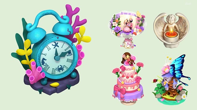 3D Items, Uowls : 3D...