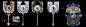 Timekeeper Weapon Set, Ahmed Aldoori : These were concepts later modeled by Phil Liu as in game assets for Guild Wars 2