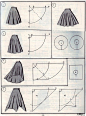 Pattern-making: skirts.