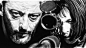 《这个杀手不太冷》guns Natalie Portman men Leon The Professional Jean Reno grayscale - Wallpaper (#2277426) / Wallbase.cc