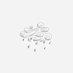 手绘的阴雨天免抠素材_新图网 https://ixintu.com png图形 png装饰 手绘 白云 装饰 阴雨天