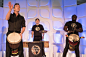 <p> Drum Café entertained attendees with an interactive performance.</p>