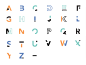 (de)construct typeface#字体#