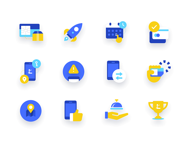 Lunar icons dribbble