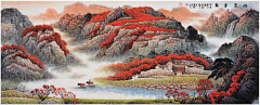 萌兔子123采集到国画