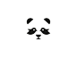 熊猫鸟Logo创意-字体传奇网（ZITICQ）