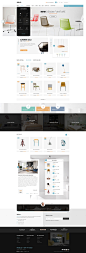 #电商网站##家具#Solo - Multi-Purpose eCommerce PSD Template