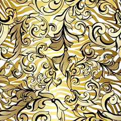 巴洛克风格,动物手,装饰品,涂料,分离着色,华丽的,精工制品,高雅,符号,复古