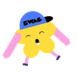 SWAG潮酷风动态贴纸