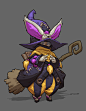 Edda the Lonely Witch.
Unused character concept for Battlerite.