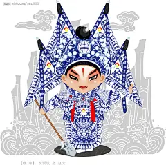 中国符号 . 国粹篇《京剧人物Q版集》