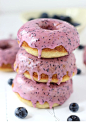 Blueberry Baked Doughnuts