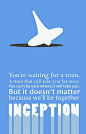 Inception盗梦空间：漂亮的海报、图表设计