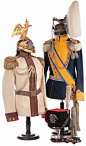 Russian cavalry uniforms.