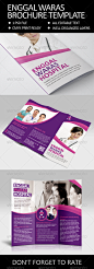 Medical Trifold Brochure Template - Informational Brochures