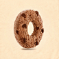 CGI Biscotti • Divella • Italia on Behance Cool Lettering, Everyday Objects, Cute Funny Animals