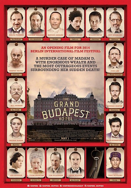 布达佩斯大饭店正式 海报  美国