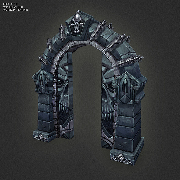 Low Poly Epic Door