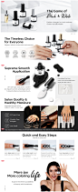 Amazon.com : modelones Gel Nail Polish Kit, 2 Colors 7ml Black and White Gel Polish with Gel Base & Top Coat Kit, No Wipe High Gloss Shine Finish Basic Set for Nail Art Manicure Design : Beauty & Personal Care