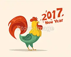 新的一年的符号。火公鸡。卡通矢量图#新年# #春节# #过年# #鸡年# #2017年# #新年素材# #春节素材# #海报# #设计素材# #生肖# #平面设计# #新年海报# #鸡年海报# #2017数字背景# #圣诞节装饰# #公鸡# #卡通插画# #雄鸡# #新年贺卡# #鸡年日历# #2017年日历# #白背景# #rooster# #金鸡报春# #红包设计# #圣诞节素材# #新年banner# #福字# #鸡年壁纸# #鸡年头像# #年年有余# #恭喜发财# #新年折扣banner# #鸡年