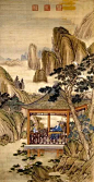 国画中的袅袅琴音，天籁之音，千年回响 : 　　世传华夏祖先按天地、阴阳、五行之说，削桐为琴，绳丝为弦。以通神明之德，合天地之和，修身理性，返其天真。琴之为物，圣人制之，以正心术，导政事，和六气，实天地之灵气，太古之神物，乃中国圣人治世之音，君
