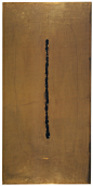 Concetto spaziale
艺术家：卢齐欧·封塔纳
年份：1965
材质：Copper
尺寸：198 x 98 CM