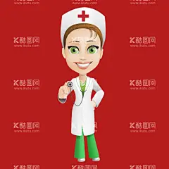 手绘医生  - 源文件下载【酷图网】手绘医生,手绘医护人员,医疗人物,医护人物,医疗素材