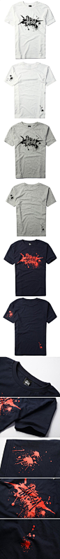 香港it正品代购 2013 CLOT陈冠希 Stussy 喷墨英文 纯棉短袖T恤-淘宝网