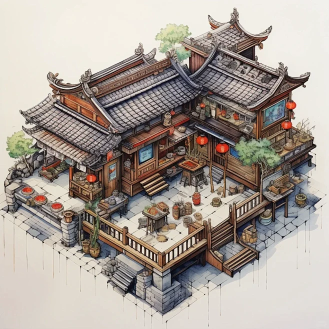 武侠世界的客栈和酒馆 - 小红书-花瓣网