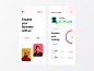 Forex Trading App Project chart coin money trade trend stock ai light graph finance crypto investing trading forex app app design clean minimal ux ui