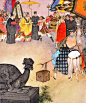 著名国画家、连环画家——项维仁和他的工笔重彩仕女画