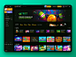 Web Interface - Online Casino by Bang Bang Studio on Dribbble