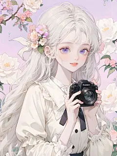 我把喜欢写进风里·女生头像壁纸