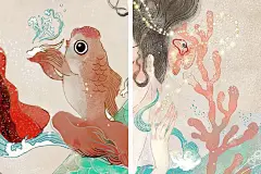 92年中国最美插画师，闭关一年画洛神，一笑倾城 : 把中国人的神话故事画回人间