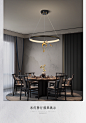 苏印 新中式全铜客厅吊灯别墅复式楼餐厅现代简约个性设计师灯具-tmall.com天猫